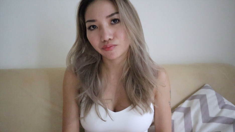 Asian Goddess Leni in clip Hobbit Sized Dick